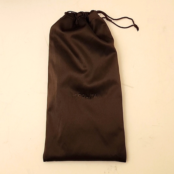 RARE Ippolita Jewelry Travel Holder Case 2Pc  Mahogany Brown Italian Leather NEW - Picture 3 of 12